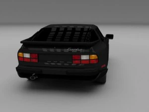 porsche 944 turbo 3D Model