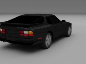 porsche 944 turbo 3D Model