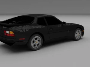 porsche 944 turbo 3D Model