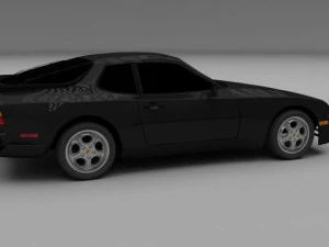 porsche 944 turbo 3D Model