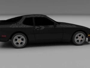 porsche 944 turbo 3D Model