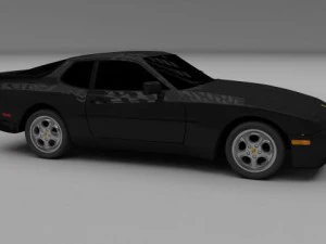 porsche 944 turbo 3D Model