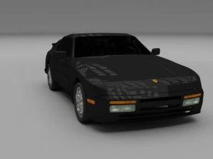 porsche 944 turbo 3D Model
