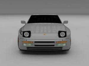 porsche 944 turbo 3D Model
