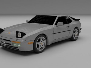 porsche 944 turbo s Model 3D