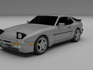 porsche 944 turbo s 3D Model