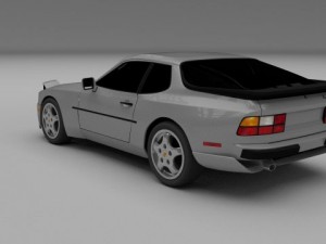 porsche 944 turbo s Model 3D
