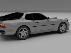 porsche 944 turbo s 3D Model
