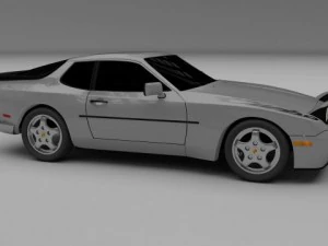 porsche 944 turbo s 3D Model