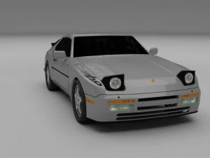 porsche 944 turbo s 3D Model