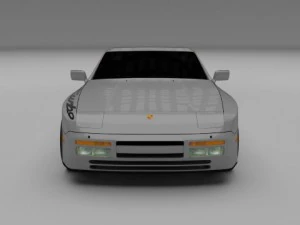 porsche 944 turbo s 3D Model