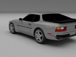 porsche 944 turbo s Model 3D