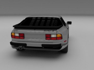 porsche 944 turbo s Model 3D