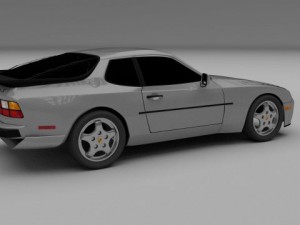 porsche 944 turbo s Model 3D