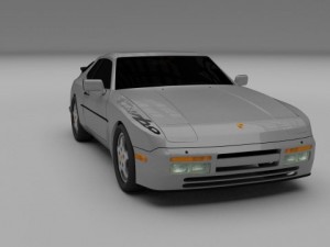 porsche 944 turbo s Model 3D