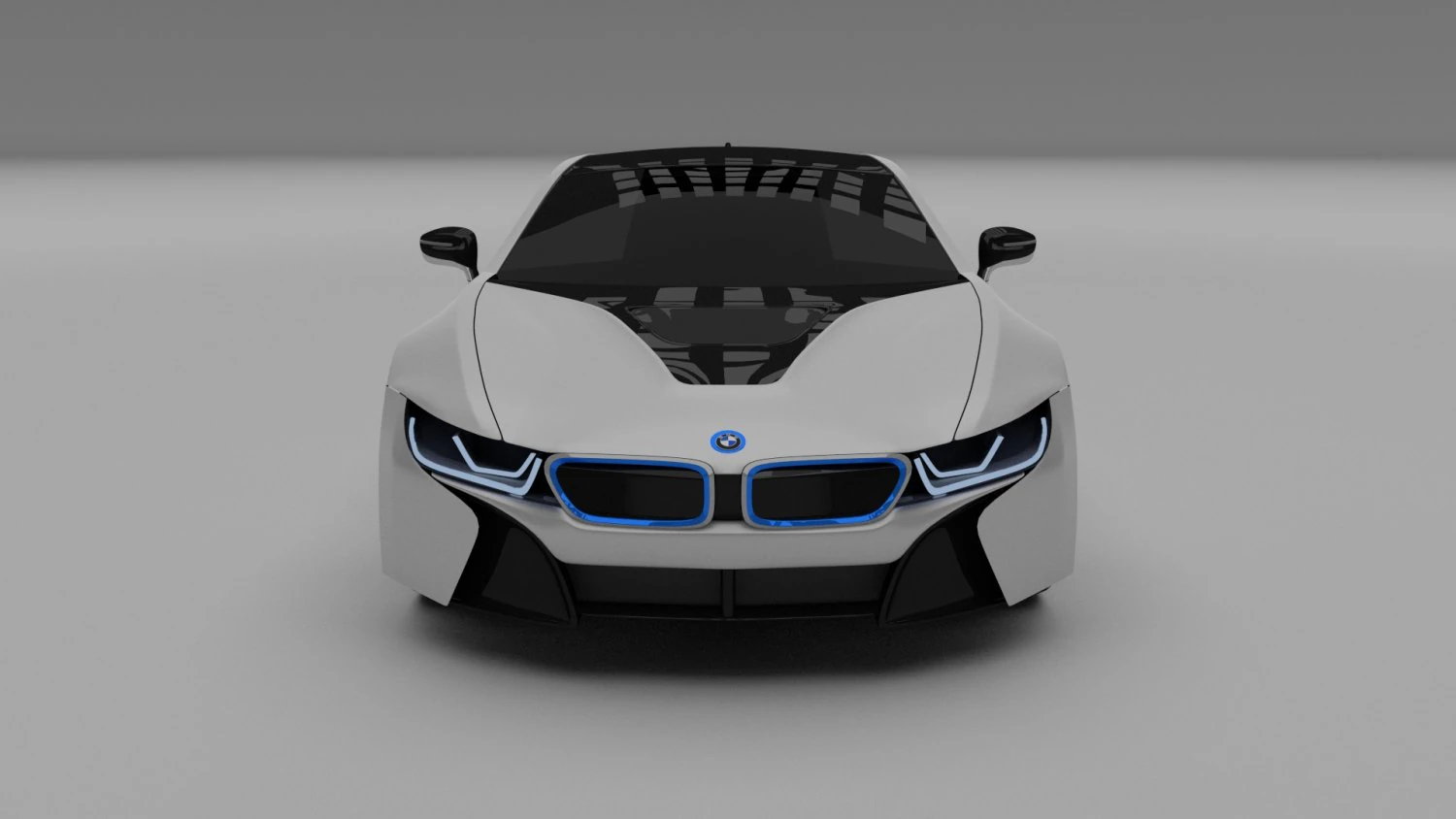 bmw i8 3D Model .c4d .max .obj .3ds .fbx .stl .blend