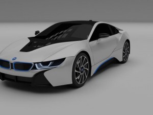 bmw i8 3D Модель