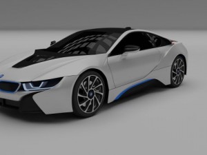 bmw i8 3D Модель