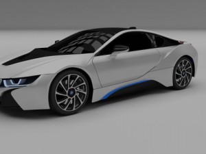 bmw i8 3D Модель
