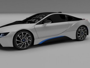 bmw i8 3D Модель