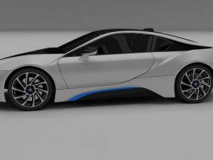 bmw i8 3D Модель