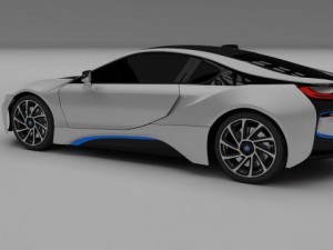 bmw i8 3D Модель
