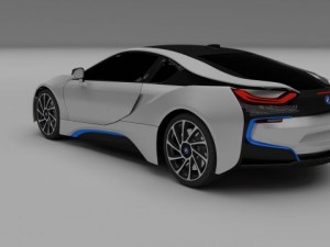 bmw i8 3D Модель
