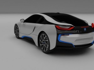 bmw i8 3D Модель