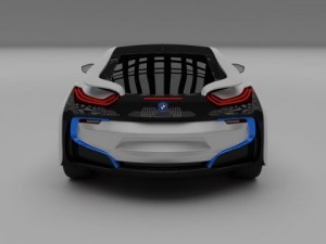 bmw i8 3D Модель