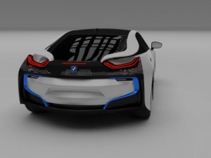 bmw i8 3D Модель
