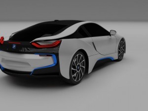 bmw i8 3D Модель