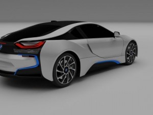 bmw i8 3D Модель