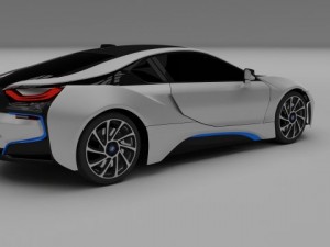 bmw i8 3D Модель