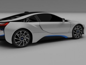 bmw i8 3D Модель