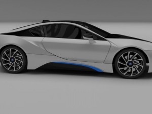 bmw i8 3D Модель