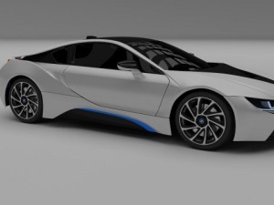 bmw i8 3D Модель