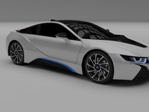 bmw i8 3D Модель