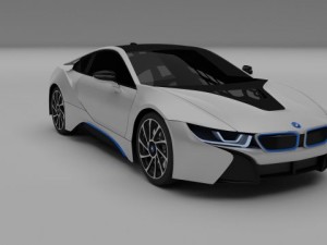 bmw i8 3D Модель