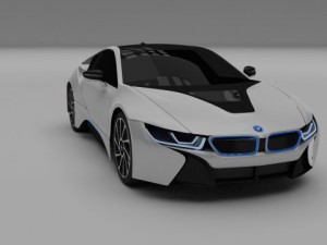 bmw i8 3D Модель
