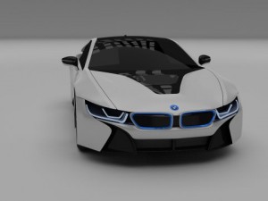 bmw i8 3D Модель