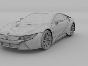 bmw i8 3D Модель