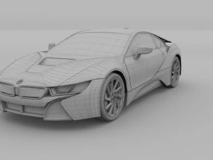 bmw i8 3D Model
