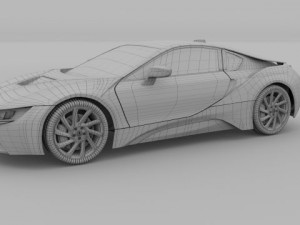 bmw i8 3D Модель