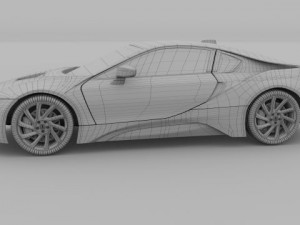 bmw i8 3D Модель