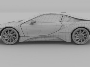 bmw i8 3D Модель