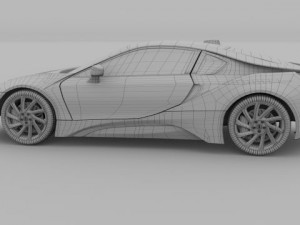 bmw i8 3D Модель