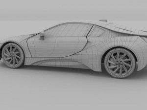 bmw i8 3D Модель