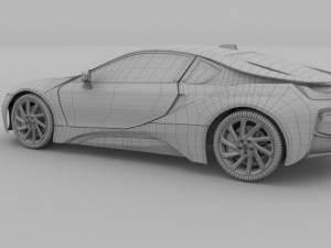 bmw i8 3D Модель
