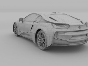 bmw i8 3D Модель