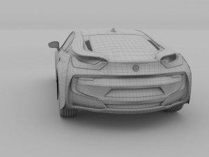 bmw i8 3D Модель